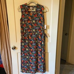 New With Tags Anne Klein Floral Sleeveless Dress